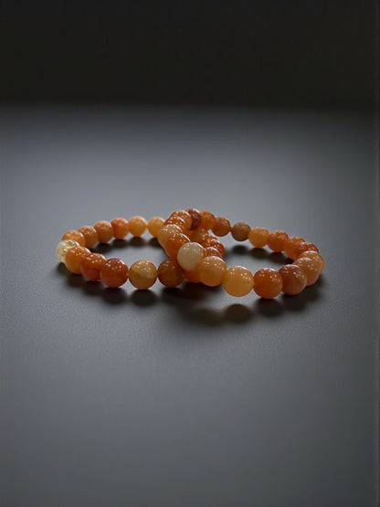 Red Aventurine Bead Bracelets