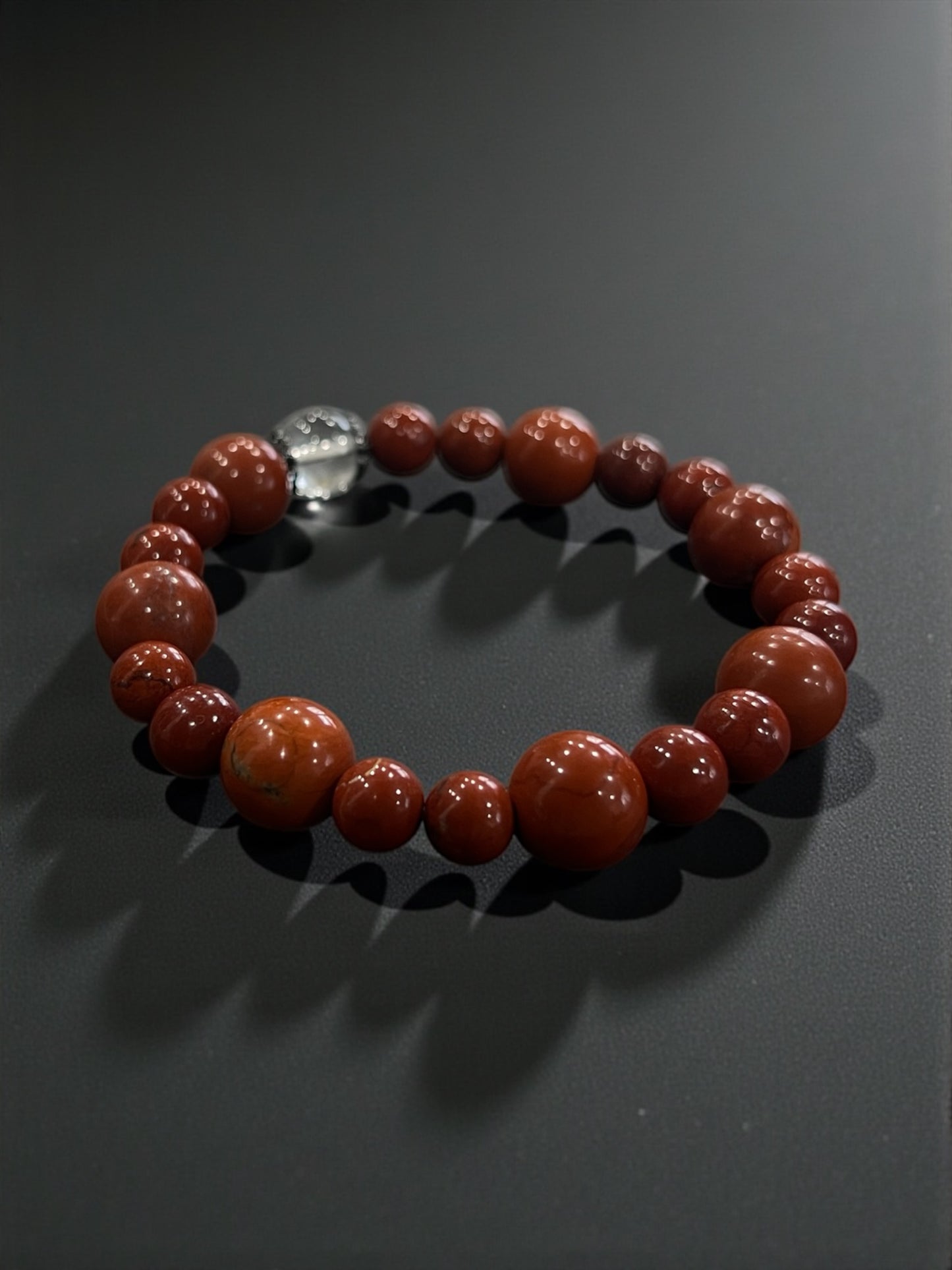 Red Jasper Bead Bracelets