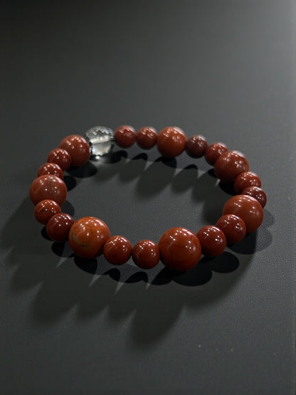 Red Jasper Bead Bracelets
