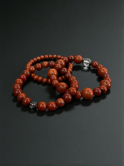 Red Jasper Bead Bracelets