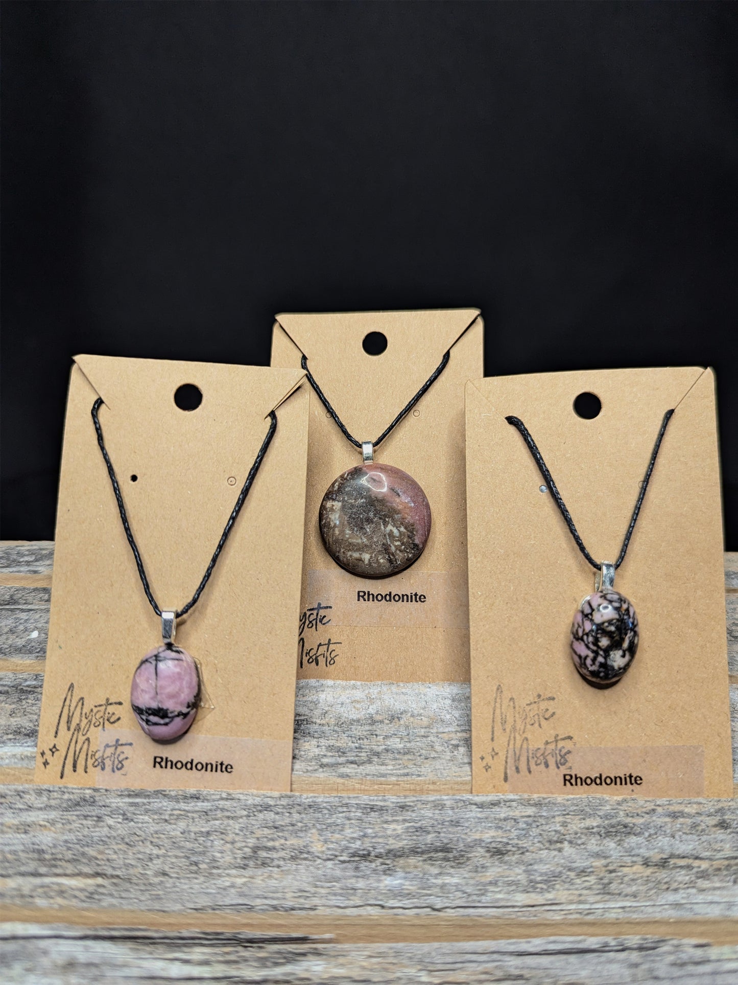 Rhodonite Pendants