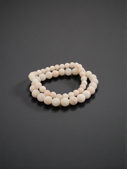 Rose Quartz Bead Bracelets