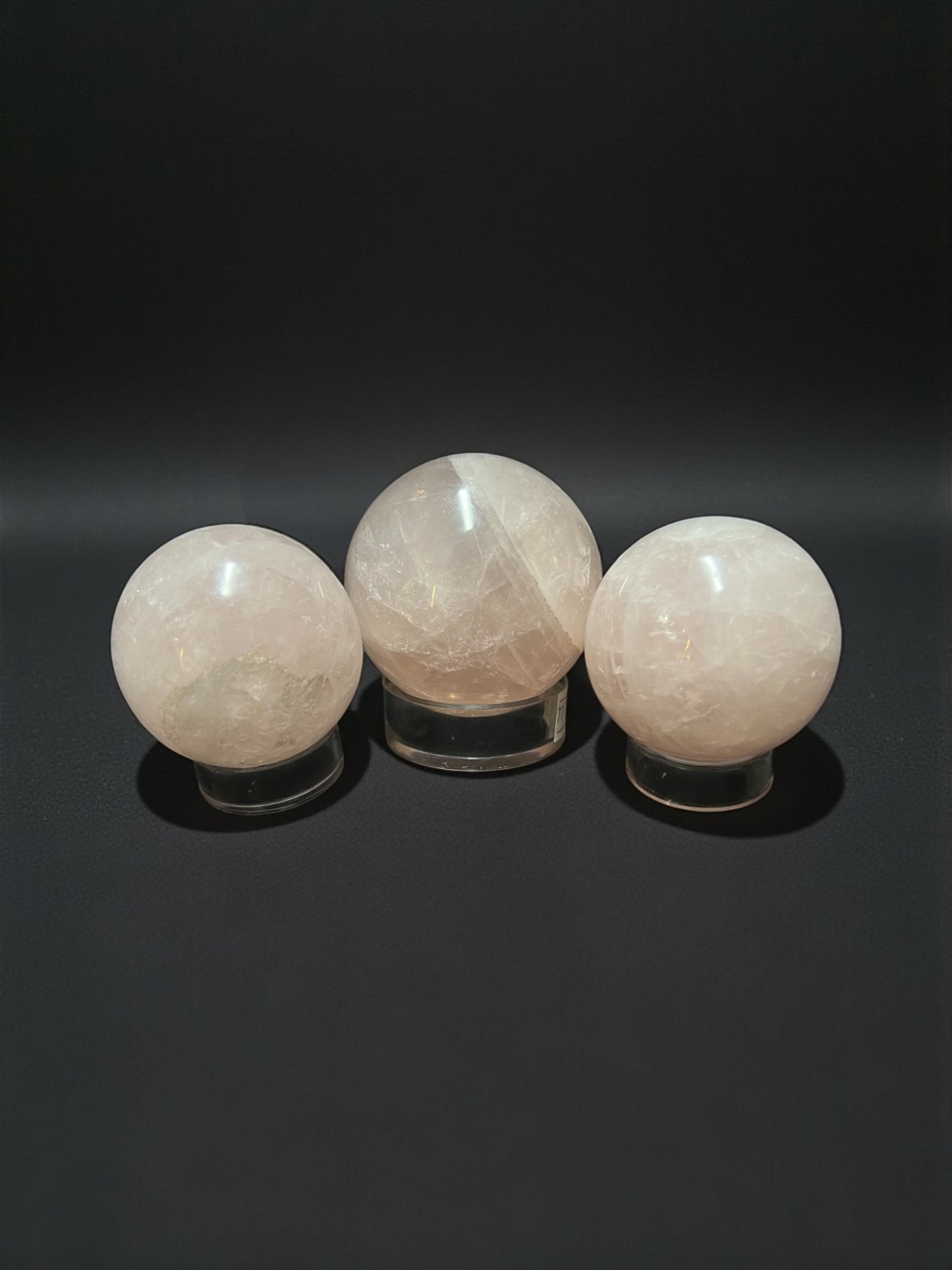 Rose Quartz Spheres
