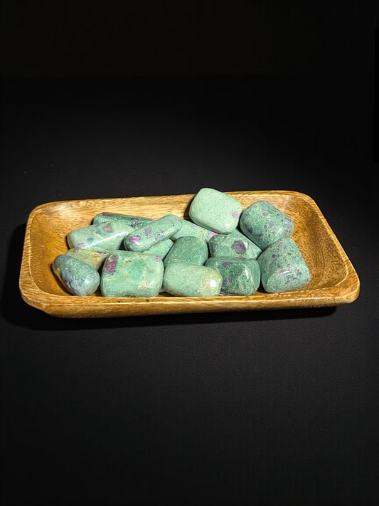 Ruby Fuchsite Tumbles