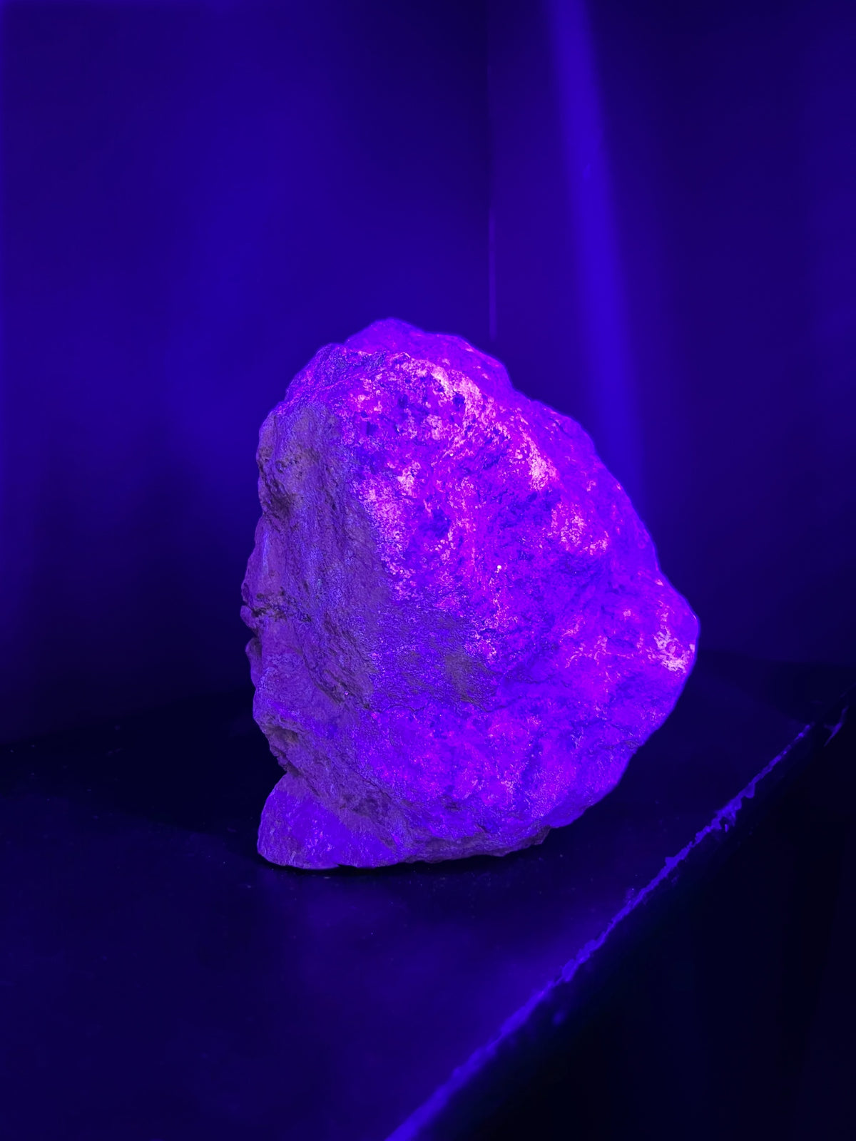 Ruby Raw Specimen on Stand