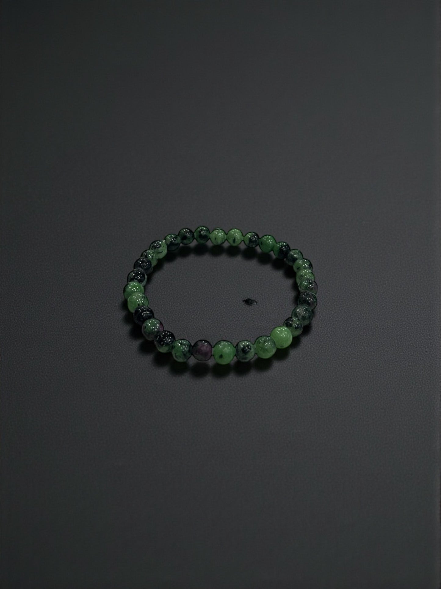Ruby Zoisite Bead Bracelets