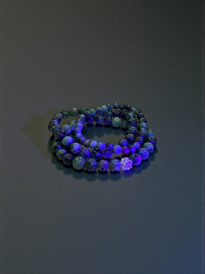 Ruby Zoisite Bead Bracelets