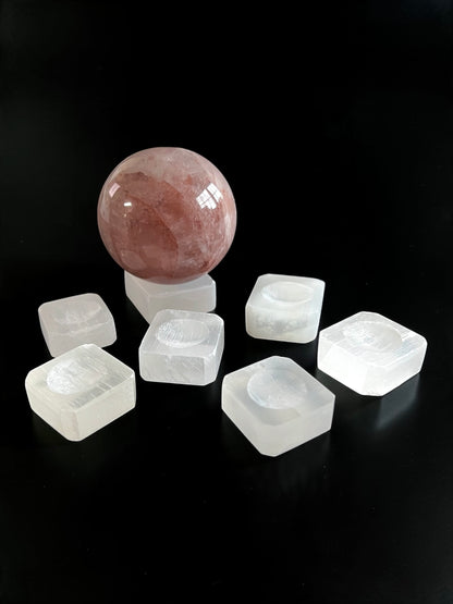 Selenite Sphere Holders