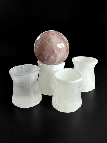 Selenite Sphere Holders