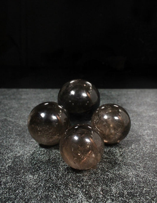 Smoky Quartz Spheres