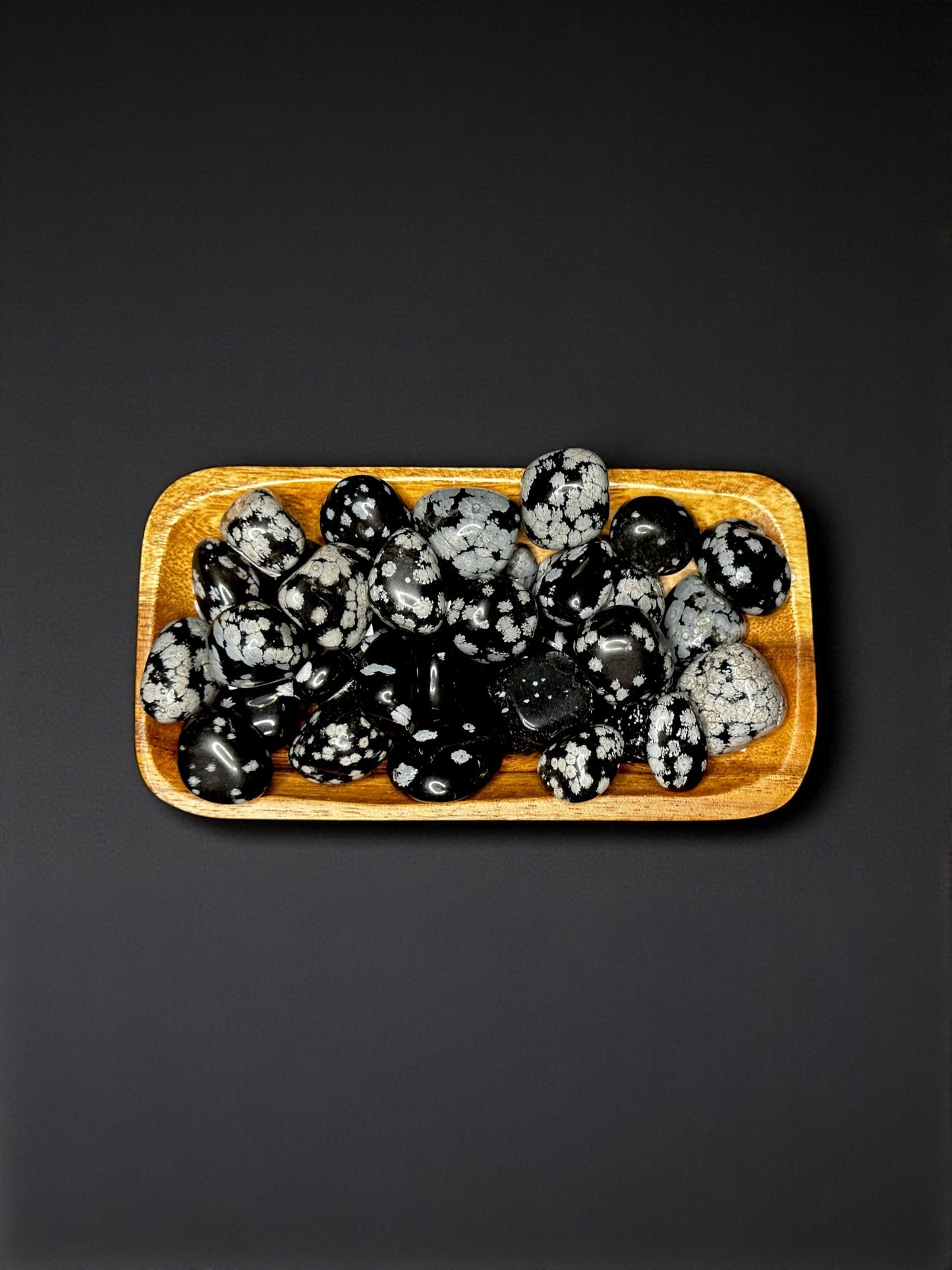 Snowflake Obsidian Tumbles