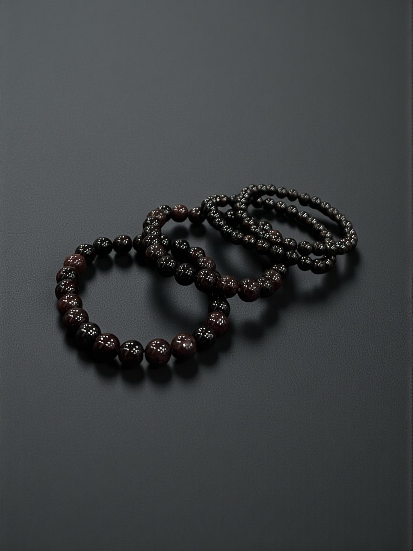 Star Garnet Bead Bracelets