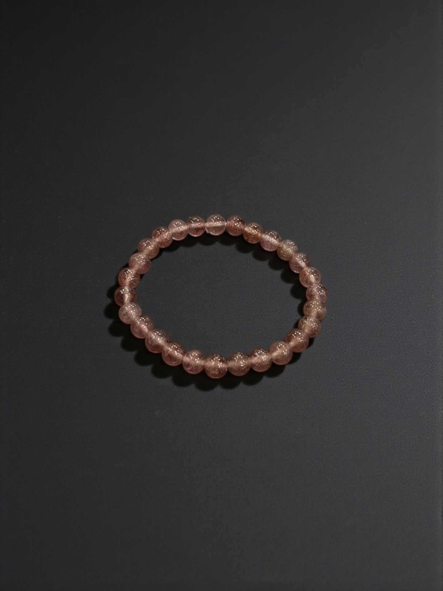 Strawberry Quartz Bead Bracelets