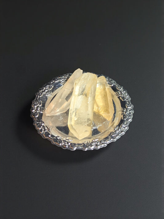 Tangerine Quartz Raw Points