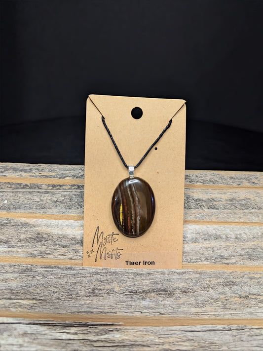 Tiger Iron Pendants