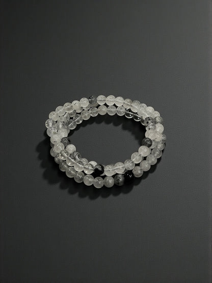 Tourmaline Quartz Bead Bracelets