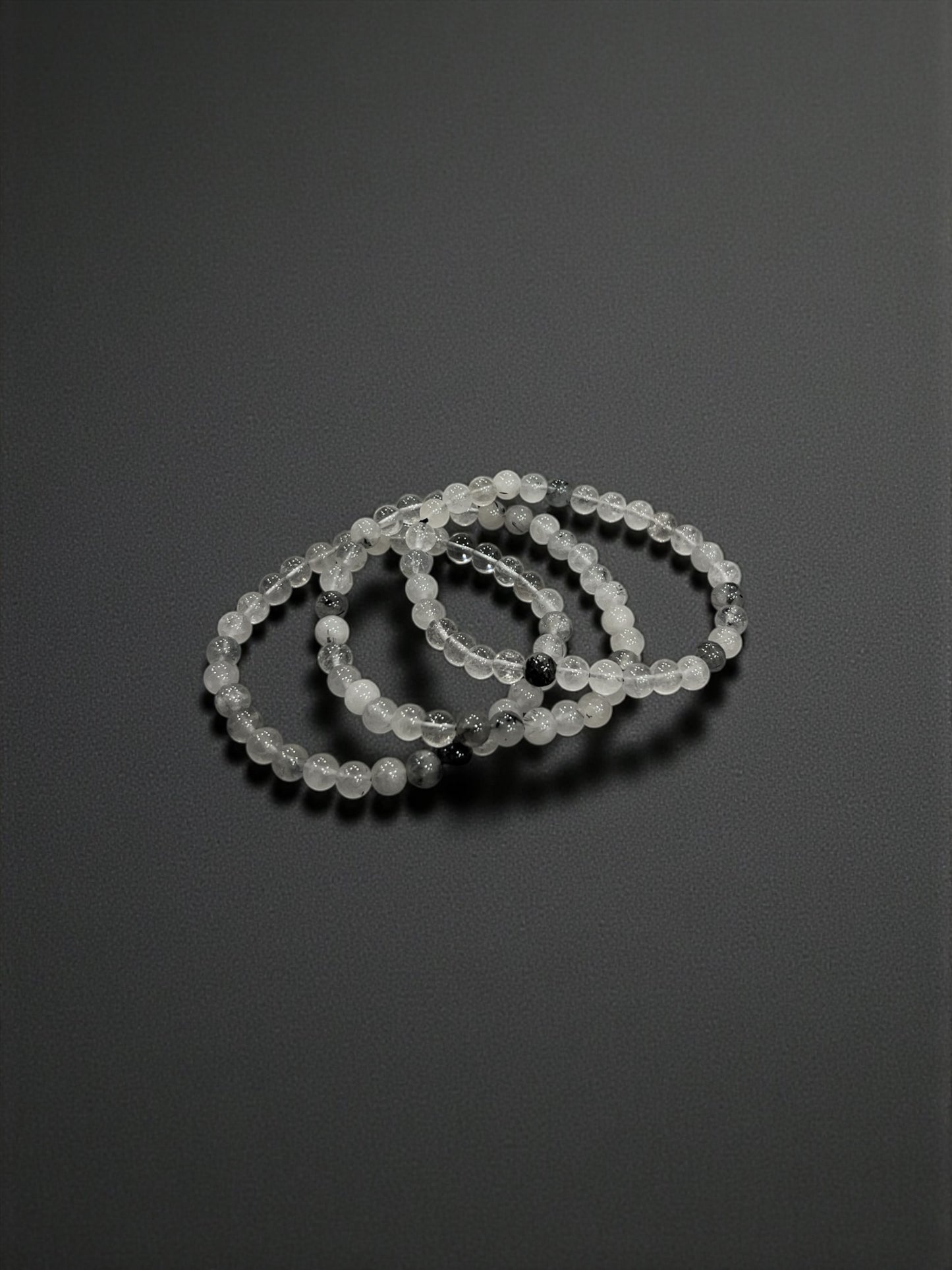 Tourmaline Quartz Bead Bracelets