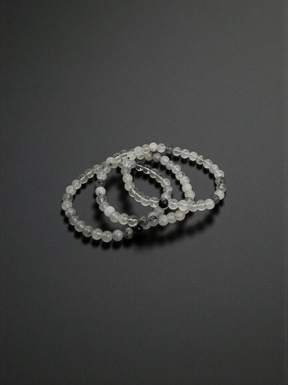 Tourmaline Quartz Bead Bracelets