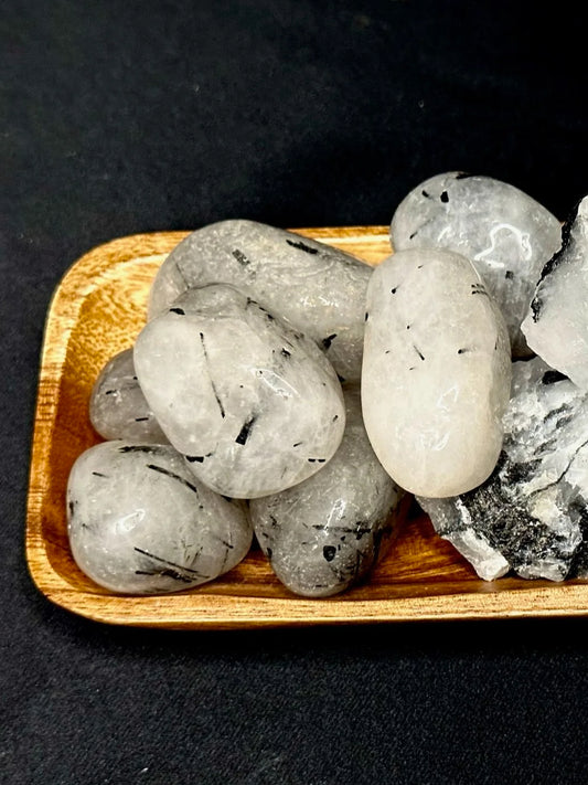 Tourmaline Quartz Tumbles