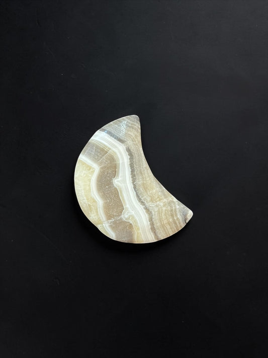 Tri-Color Calcite Moons