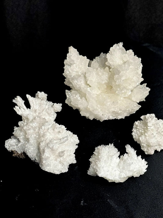 White Aragonite Raw