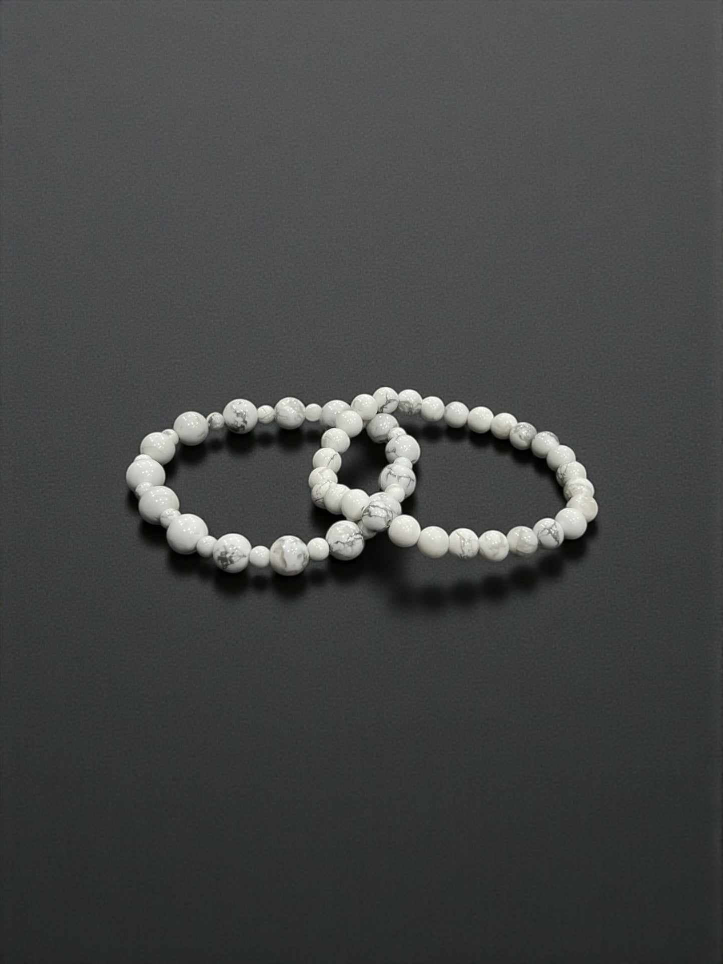 Howlite Bead Bracelets