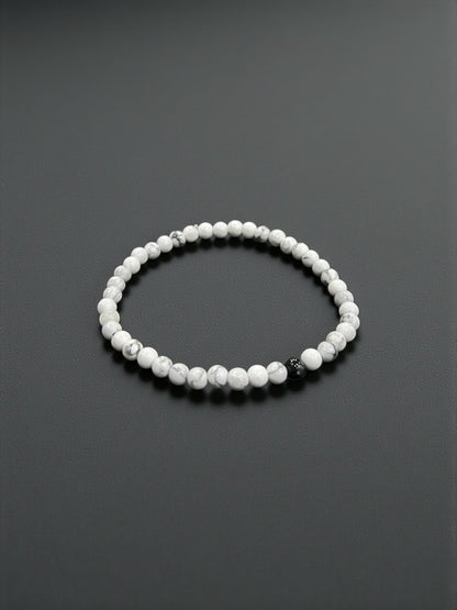 Howlite Bead Bracelets